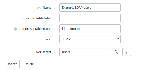 LDAP Integration with ServiceNow