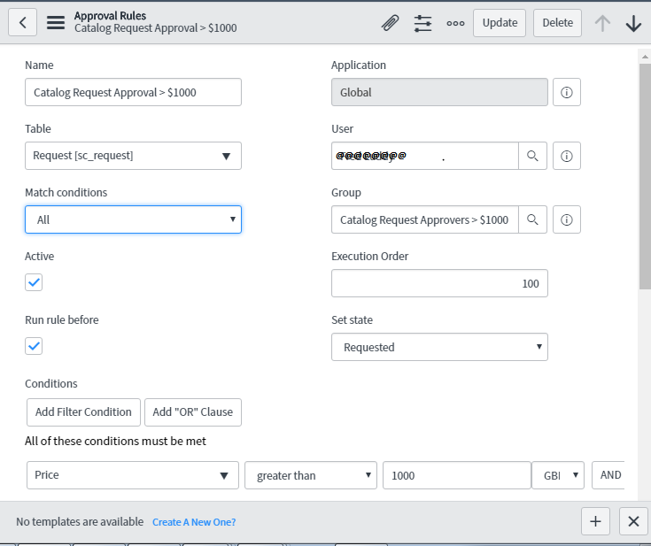 Approvals in ServiceNow