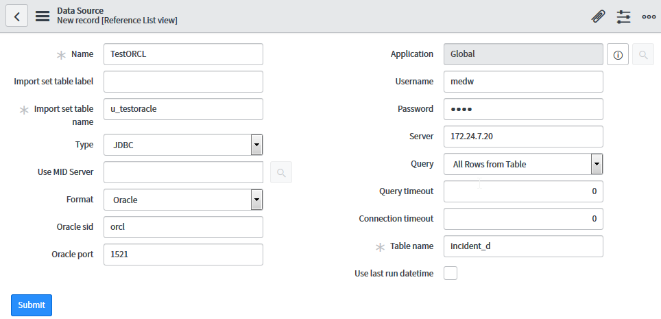 How to report on external data in ServiceNow platform