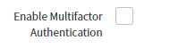 Multifactor Authentication