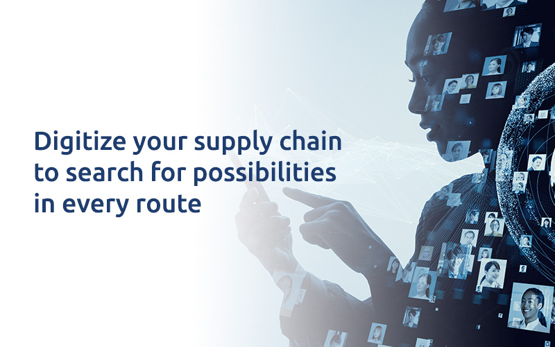 Digitize your supply chain to search