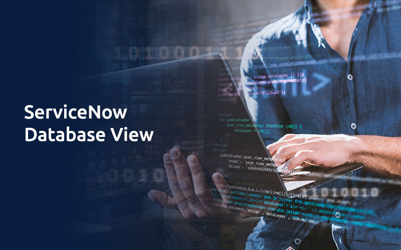 ServiceNow Database View